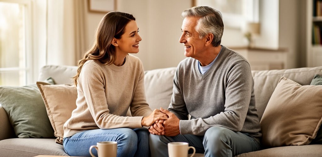 relación con hombre mayor
