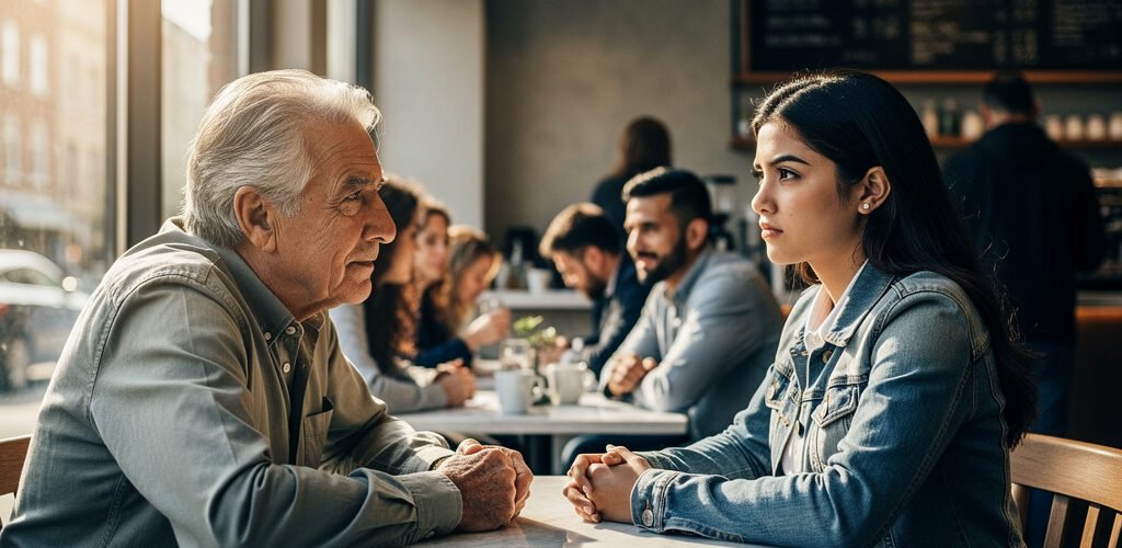 relación hombre mayor mujer joven