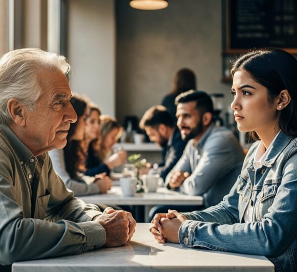 relación hombre mayor mujer joven