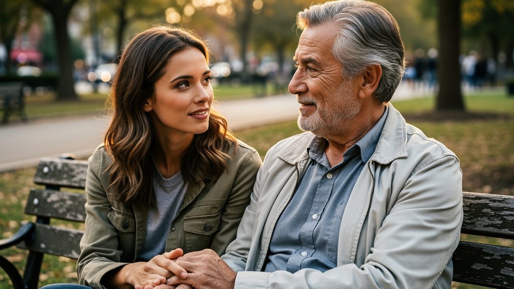 relación con hombre mayor