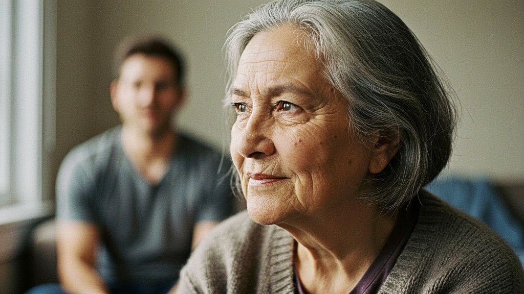 Por qué una mujer mayor