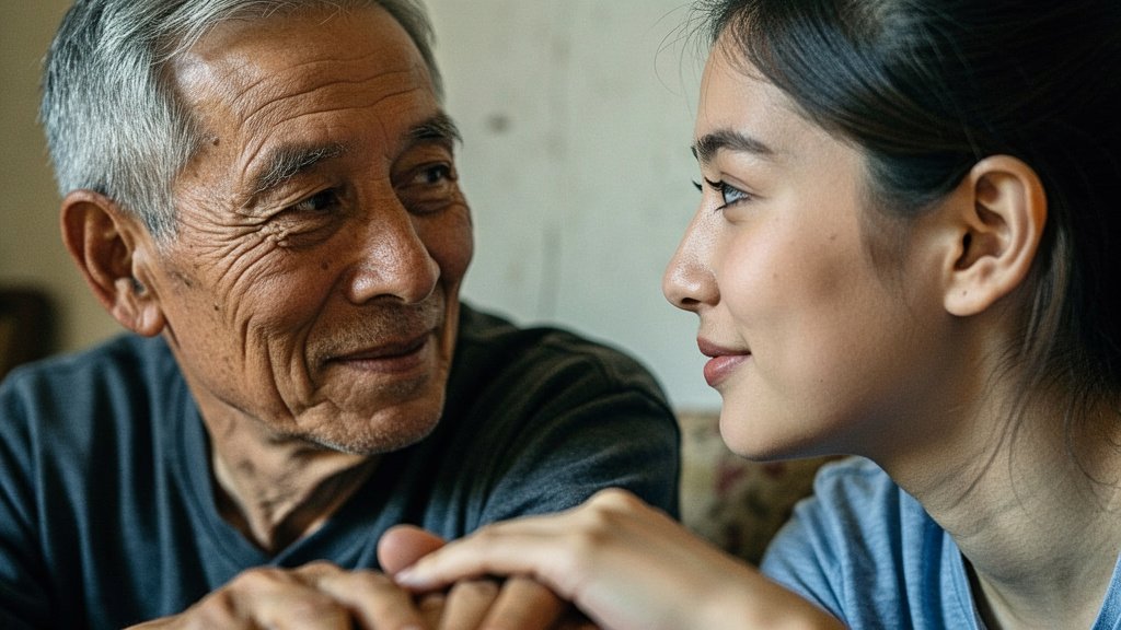amor, hombre mayor, mujer joven