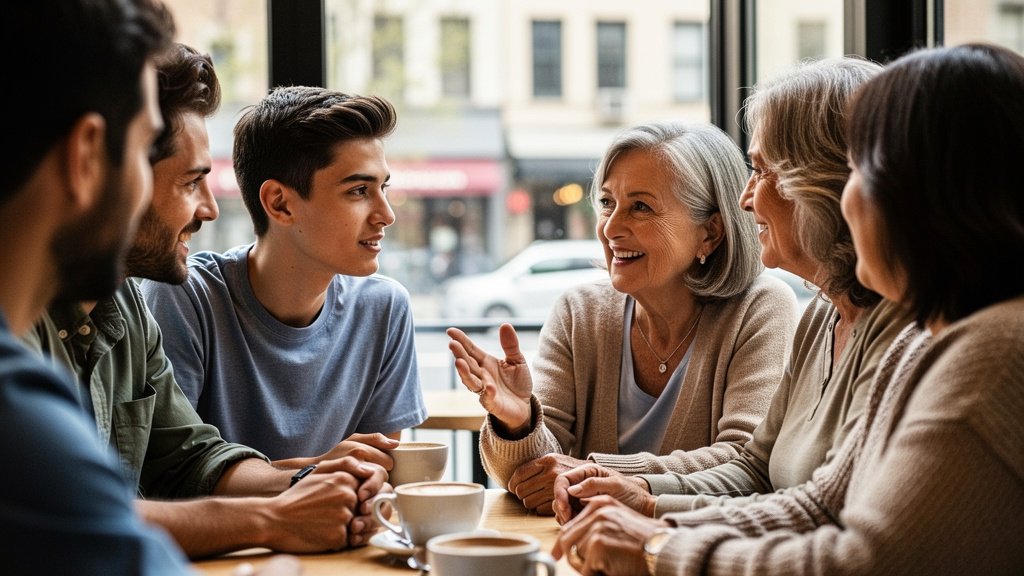 hombres jóvenes mujeres maduras