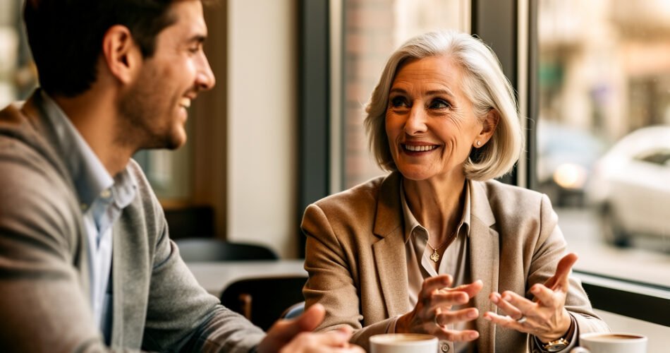 Por qué una mujer mayor